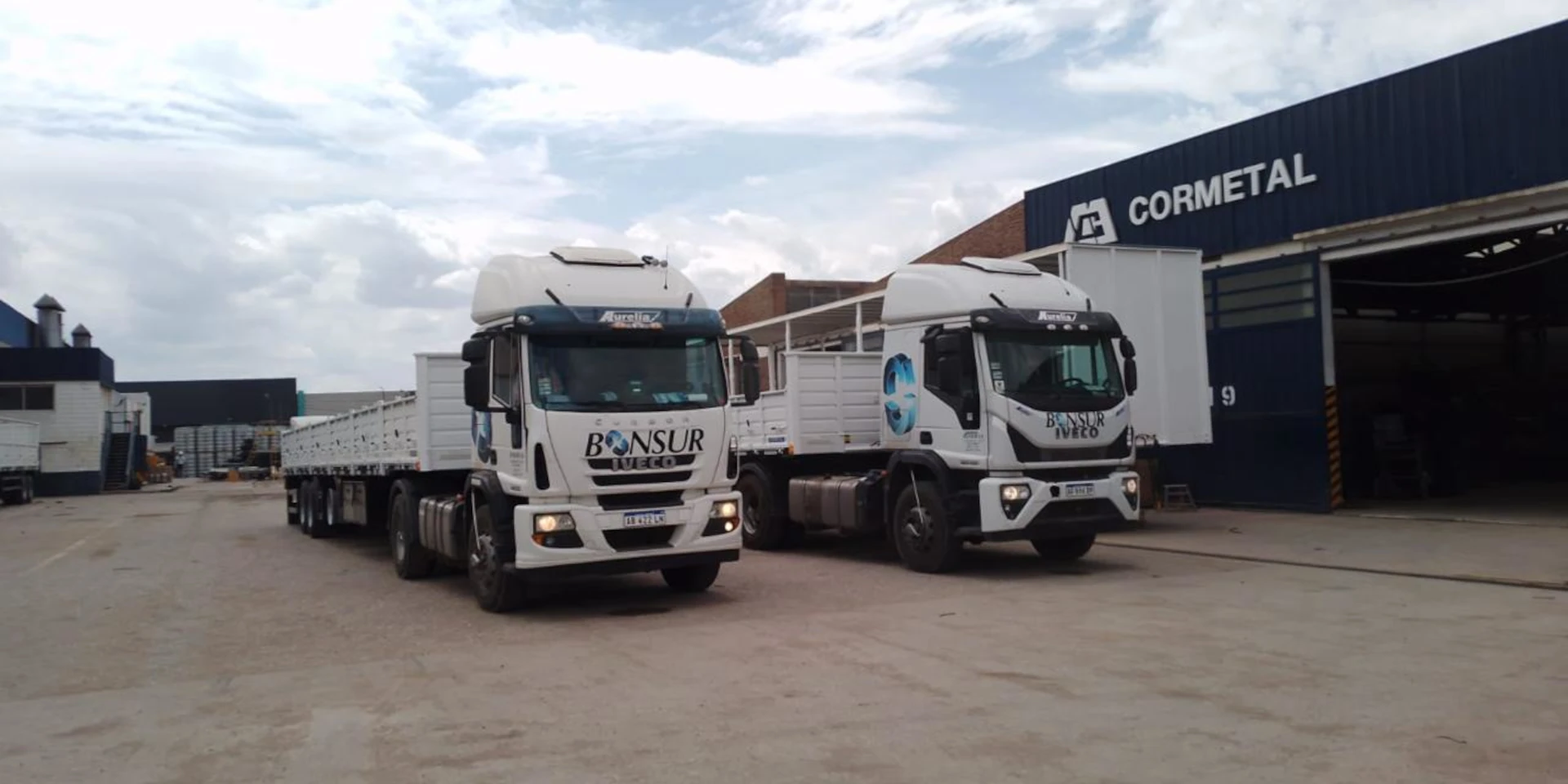 Dos camiones de Bonsur