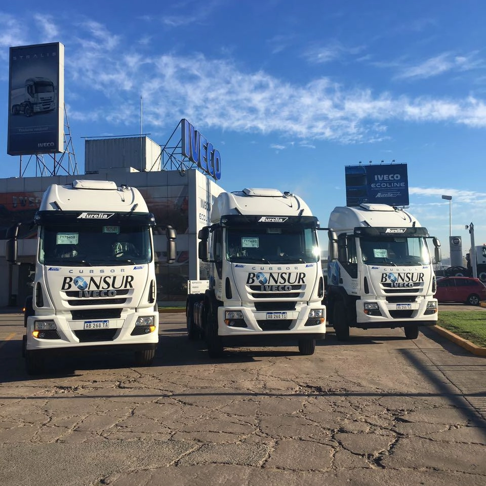 Tres camiones de Bonsur